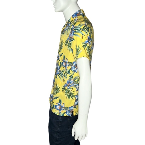 NWT Cactus Man by Ricky Singh floral button down shirt for men - Picture 2 of 11